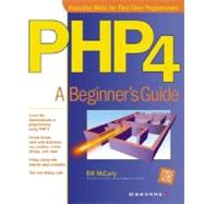 PHP 4:  A Beginner's Guide