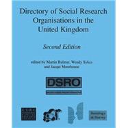 Directory of Social Research Organisations in the United Kingdom