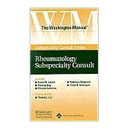 The Washington Manual® Rheumatology Subspecialty Consult