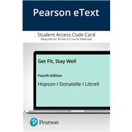 Pearson eText Get Fit, Stay Well! -- Access Card