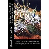 Lionfish in Tank Lined Journal
