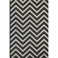 Journal Daily Black and White Chevron Lined Blank