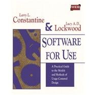 Software for Use A Practical Guide to the Models and Methods of Usage-Centered Design (paperback)