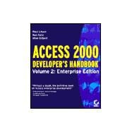 Access 2000 Developer's Handbook<sup><small>TM</small></sup>, Volume 2: Enterprise Edition