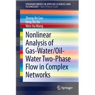 Nonlinear Analysis of Gas-water/Oil-water Two-phase Flow in Complex Networks