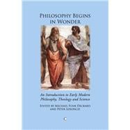 Philosophy Begins in Wonder