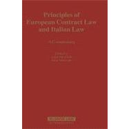 Principles of European Contract Law And Italian Law