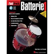 FastTrack Drum Method - Book 1 - French Edition Book/Online Audio