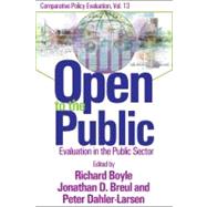 Open to the Public: Evaluation in the Public Sector