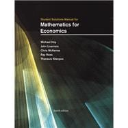 Student Solutions Manual for Mathematics for Economics, fourth edition