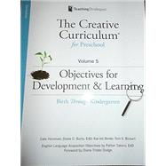 GOLD® Objectives for Development & Learning, Birth Through Third Grade