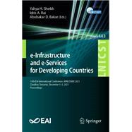 e-Infrastructure and e-Services for Developing Countries