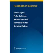 Handbook of Insomnia