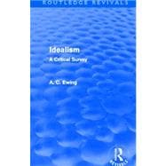Idealism (Routledge Revivals): A Critical Survey