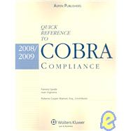 Quick Reference To COBRA Compliance 2008-2009