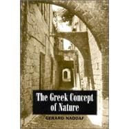 The Greek Concept Of Nature