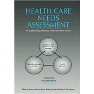 Health Care Needs Assessment, First Series, Volume 2, Second Edition