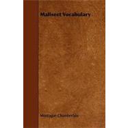 Maliseet Vocabulary