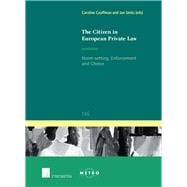 The Citizen in European Private Law Norm-setting, Enforcement and Choice