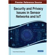Security and Privacy Issues in Sensor Networks and Iot