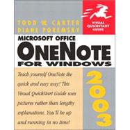 Microsoft Office OneNote 2003 for Windows: Visual QuickStart Guide
