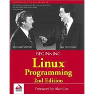 Beginning Linux Programming, 2nd Edition