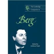 The Cambridge Companion to Berg