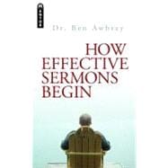 How Effective Sermons Begin