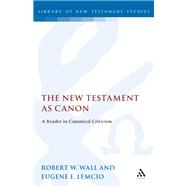 The New Testament as Canon