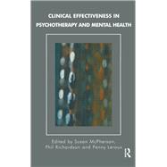 Clinical Effectiveness in Psychotherapy and Mental Health