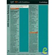 CPT 2003 with Guidelines: AMA Express Reference, Cardiology