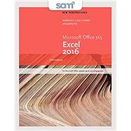 Bundle: New Perspectives Microsoft Office 365 & Excel 2016: Intermediate, Loose-leaf Version + LMS Integrated SAM 365 & 2016 Assessments, Trainings, and Projects with 1 MindTap Reader Printed Access Card