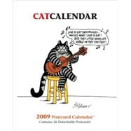 Kliban Catcalendar Postcard 2009 Calendar