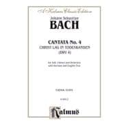 Cantata No. 4: Christ Lag in Todesbanden, Kalmus Edition