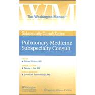 The Washington Manual® Pulmonary Medicine Subspecialty Consult