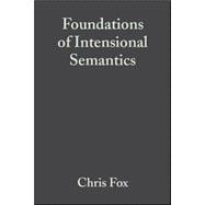 Foundations Of Intensional Semantics