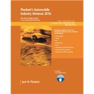 Plunkett's Automobile Industry Almanac 2016