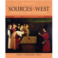 Sources of the West, Volume 1 From the Beginning to 1715