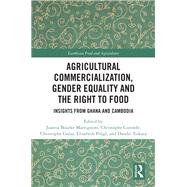 Agricultural Commercialization, Gender Equality and the Right to Food