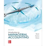 Connect Online Access for Introduction to Managerial Accounting