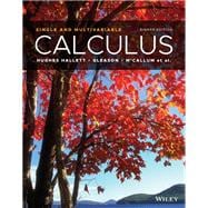 Calculus: Single and Multivariable 8th Edition WileyPLUS Next Gen Student Package Multi-Semester