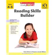 Scholastic Study Smart: Reading Skills Builder: Grades K-1