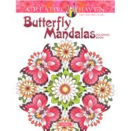 Creative Haven Butterfly Mandalas Coloring Book