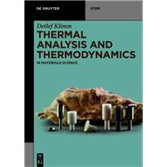 Thermal Analysis and Thermodynamics