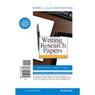 Writing Research Papers A Complete Guide, Books a la Carte Edition