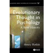 Evolutionary Thought in Psychology A Brief History