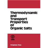 Thermodynamic and Transport Properties of Organic Salts