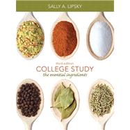 College Study The Essential Ingredients Plus NEW MyStudentSuccessLab 2012 Update -- Access Card Package