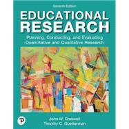 Educational Research: Planning, Conducting, and Evaluating Quantitative and Qualitative Research (OLP)