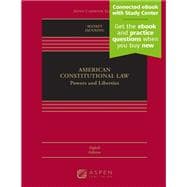 American Constitutional Law Powers and Liberties [Connected eBook with Study Center]